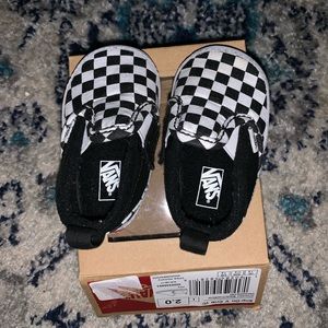 Checkerboard vans size 2c - soft bottom.